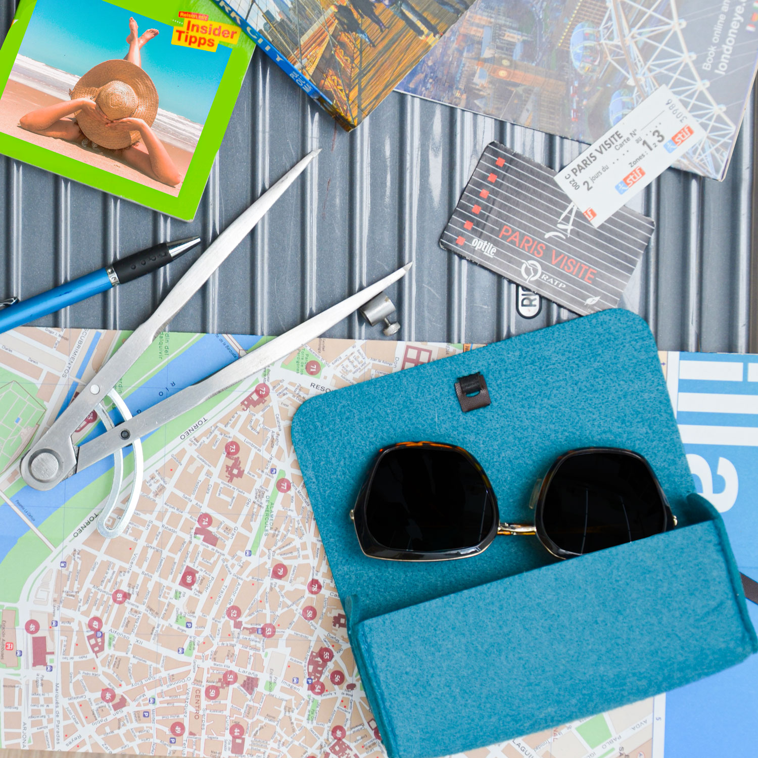 Weiche Brille Etui 3 Pack, Filz Portable Travel Slip In Brillenetui, Weiche  Sonnenbrille Fall Beutelhalter